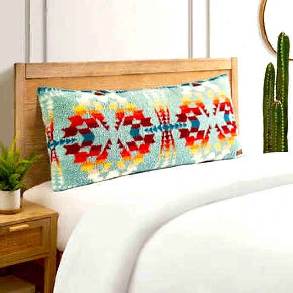 Pendleton Oversized Sherpa Bolster Pillow - Picture 1 of 2